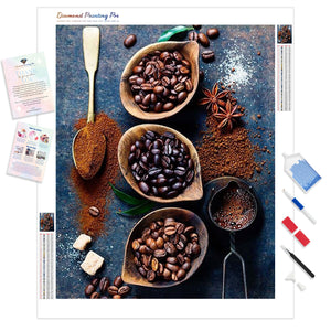 Coffee Beans | Diamond Painting