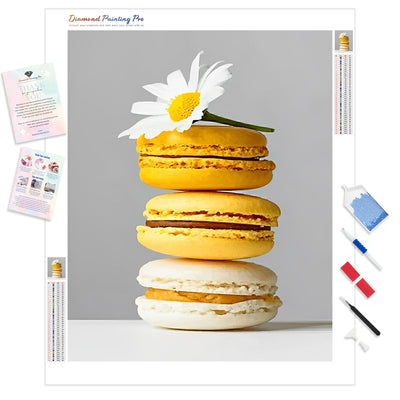 Yellow Macarons | Diamond Painting