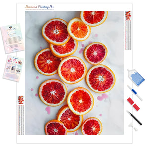 Glazed Blood Orange | Diamond Painting