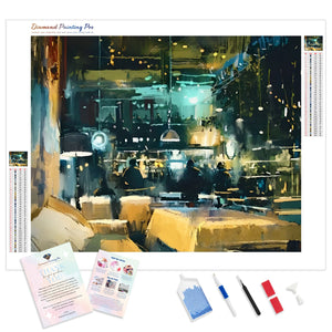 Cozy Restaurant | Diamond Painting