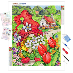 Gnome garden | Diamond Painting