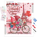 Gnome Happy Day | Diamond Painting Kit - Full Drill - Square or Round Diamonds with AB Drills Option