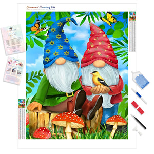 Gnome Spring | Diamond Painting