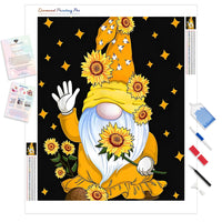 Yellow Gnome | Diamond Painting