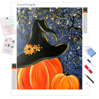 Pumpkin Witch | Diamond Painting