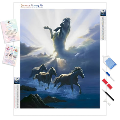 Wild Spirit | Diamond Painting Kit - Full Drill - Square or Round Diamonds with AB Drills Option