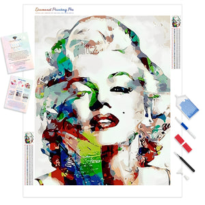 Marilyn Monroe | Diamond Painting Kit - Full Drill - Square or Round Diamonds with AB Drills Option