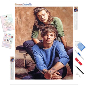 Harry Styles and Louis Tomlinson | Diamond Painting