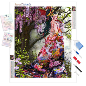 Kimono and Tattoo | Diamond Painting