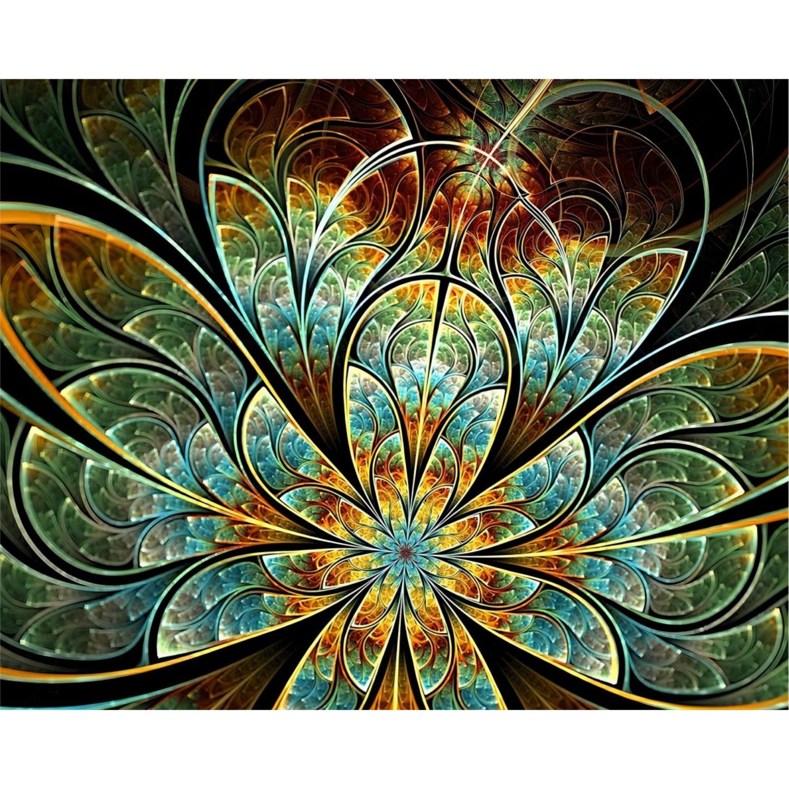 Abstract Dreamscape | Diamond Painting Design - Full Drill Diamond Art with 5d Square or Round Diamonds - AB Drills Available