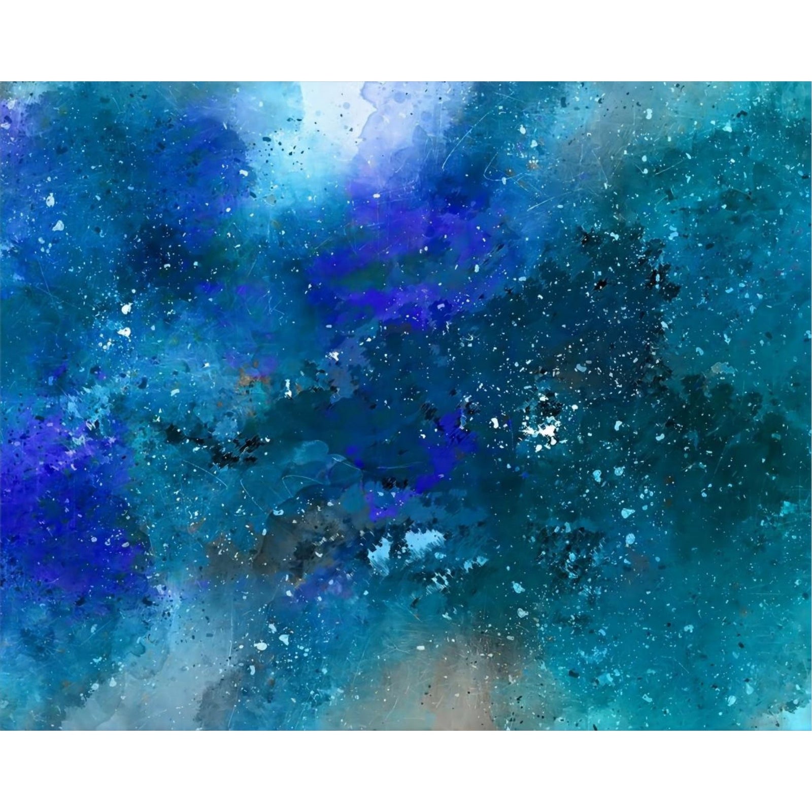 Abstract Night Sky | Diamond Painting Design - Full Drill Diamond Art with 5d Square or Round Diamonds - AB Drills Available