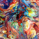 Abstract Fluid | Diamond Painting Design - Full Drill Diamond Art with 5d Square or Round Diamonds - AB Drills Available