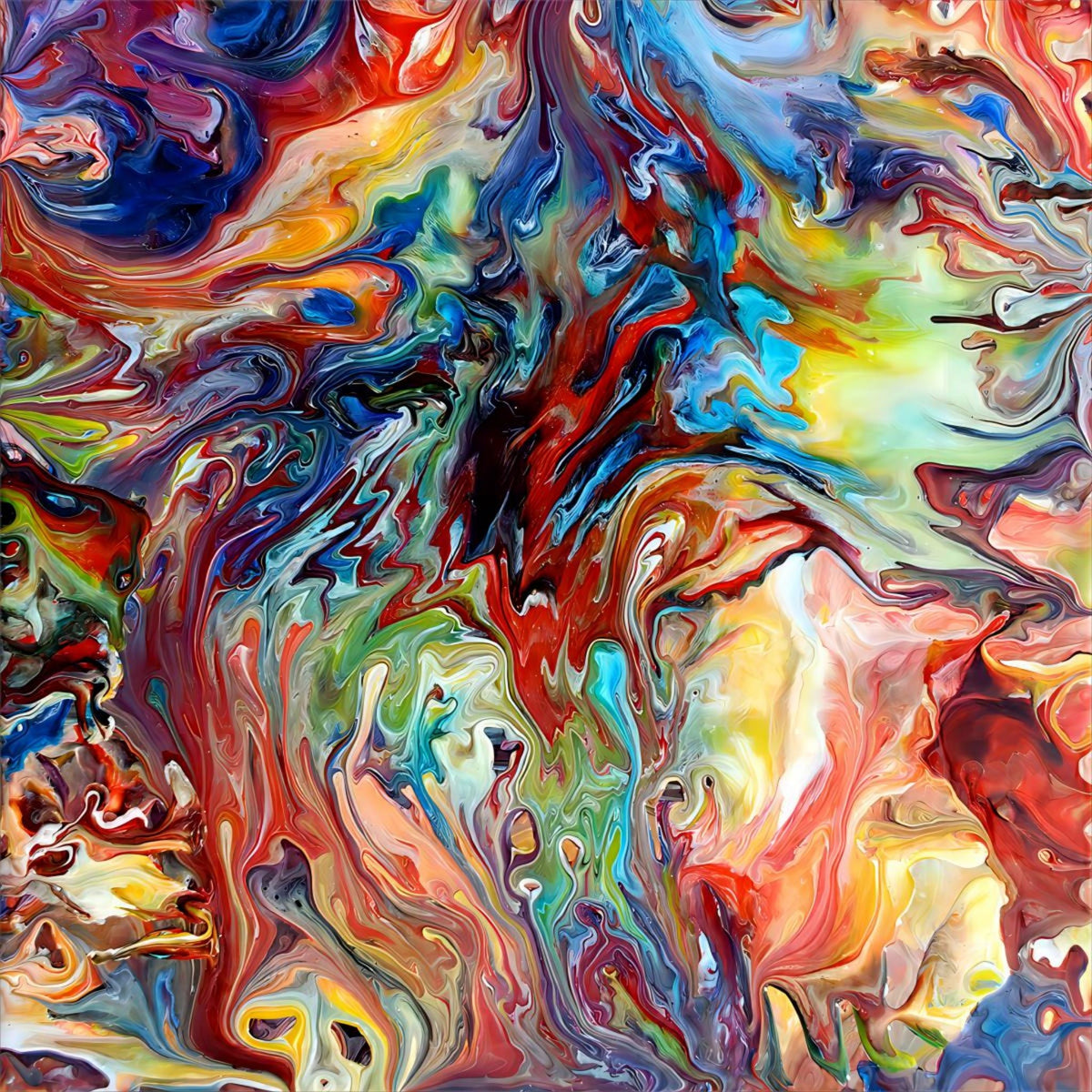 Abstract Fluid Diamond Painting | Full Drill Diamond Art – Diamond ...