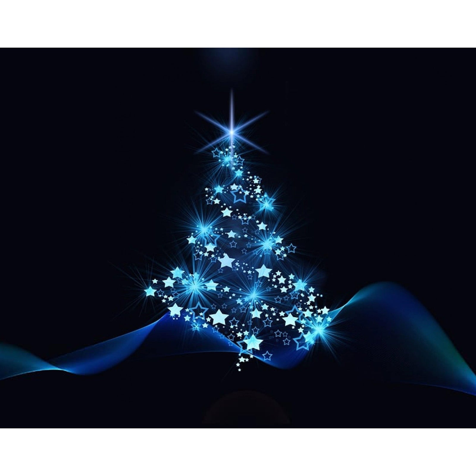 Illuminated Christmas Tree | Diamond Painting Design - Full Drill Diamond Art with 5d Square or Round Diamonds - AB Drills Available