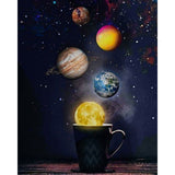 Space Artwork | Diamond Painting Design - Full Drill Diamond Art with 5d Square or Round Diamonds - AB Drills Available