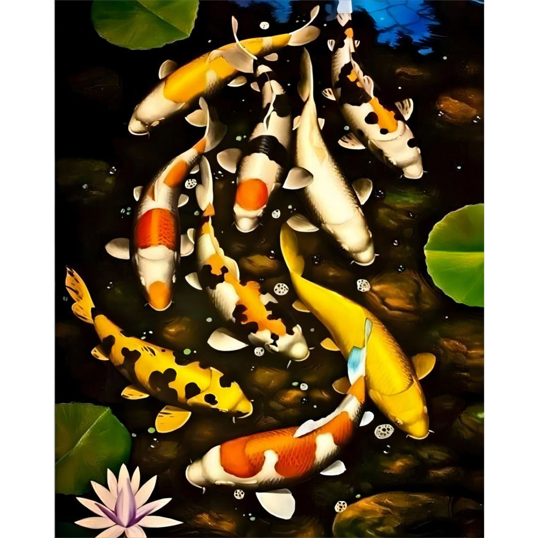 Koi Fishes | Diamond Painting
