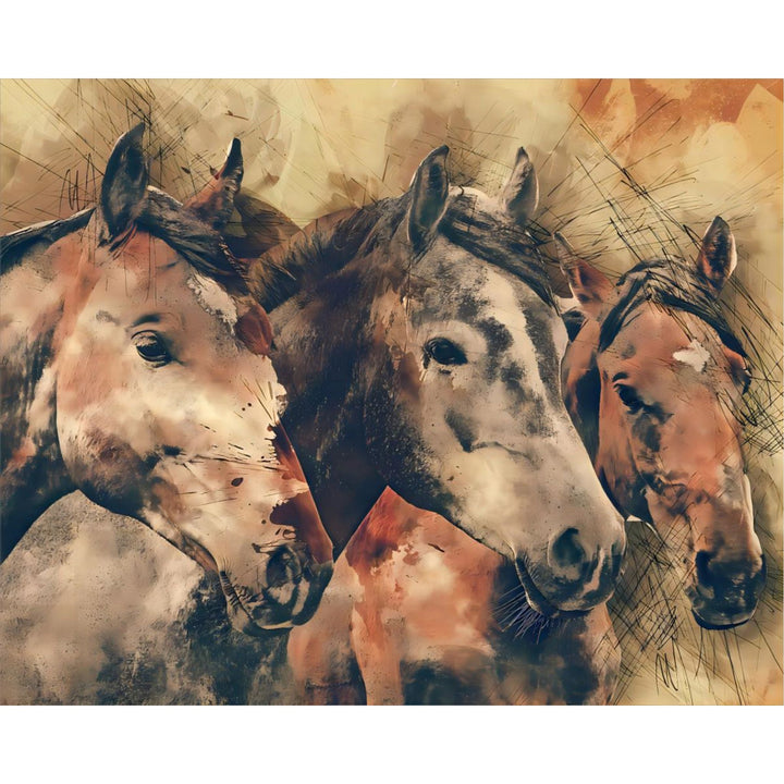 Horses | Diamond Painting