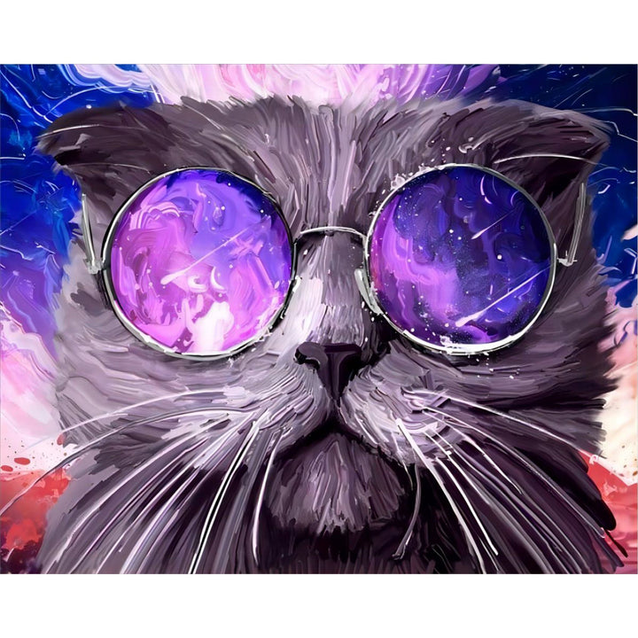 Space Cat | Diamond Painting