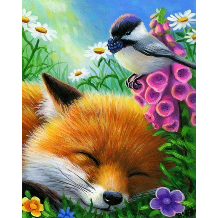 Lovely Fox | Diamond Painting