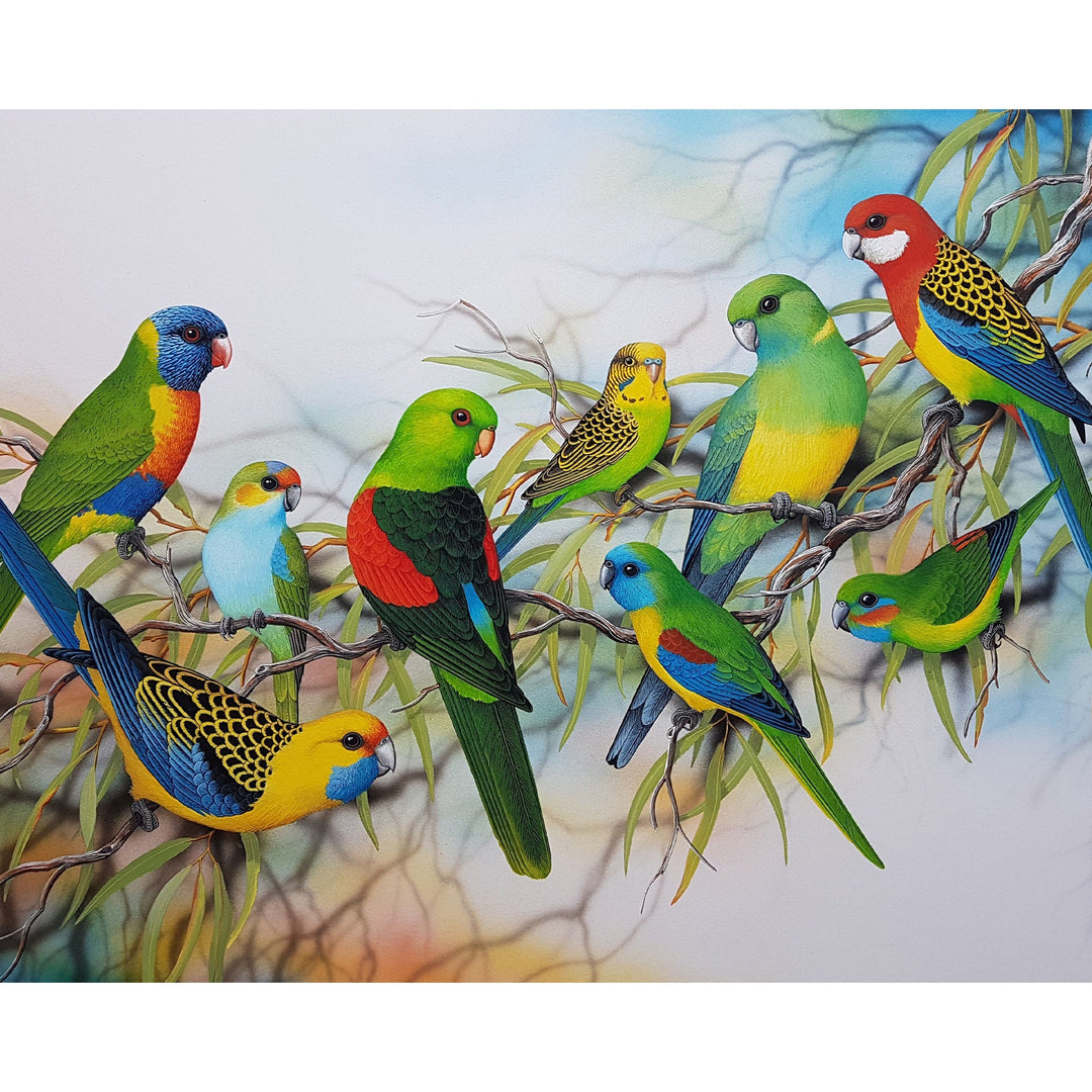 Australian Parrots | Diamond Painting
