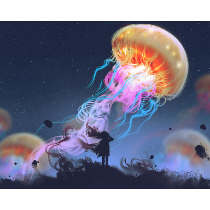 Giant Jellyfish | Diamond Painting