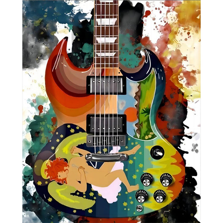 Eric Clapton's Solid Guitar | Diamond Painting
