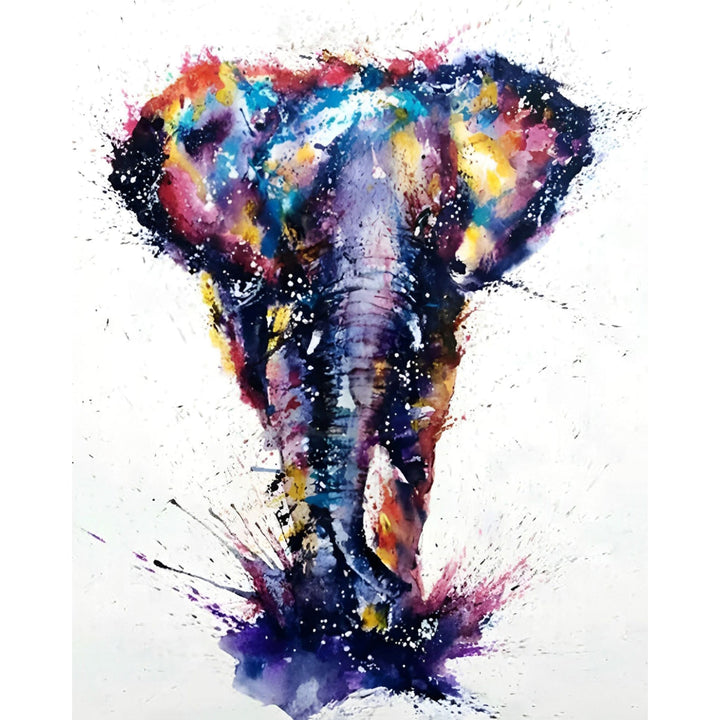 Watercolor Elephant | Diamond Painting