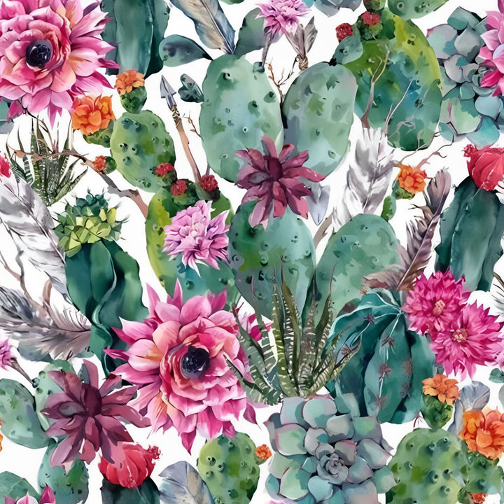 Cactus Flower | Diamond Painting