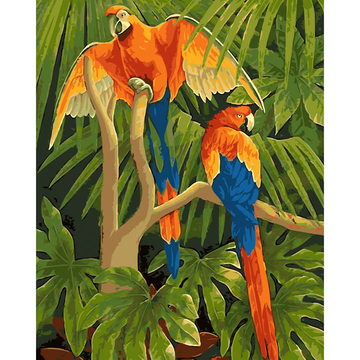 Macaw Parrots | Diamond Painting