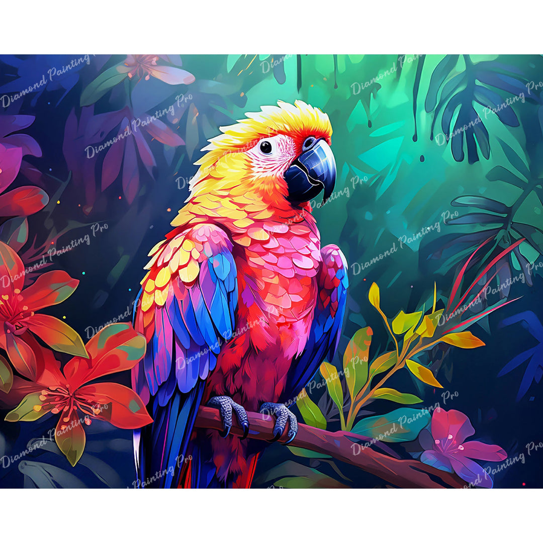 Parrot Dreamscape | Diamond Painting