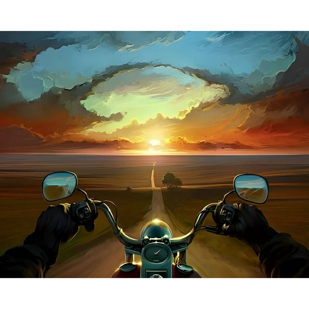 Ride off into the Sunset | Diamond Painting