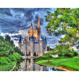Majestic Castle | Diamond Painting Design - Full Drill Diamond Art with 5d Square or Round Diamonds - AB Drills Available