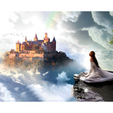 Heaven's Castle | Diamond Painting Design - Full Drill Diamond Art with 5d Square or Round Diamonds - AB Drills Available