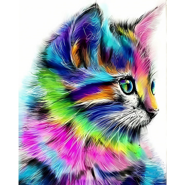 Kaleidoscope Kitty | Diamond Painting