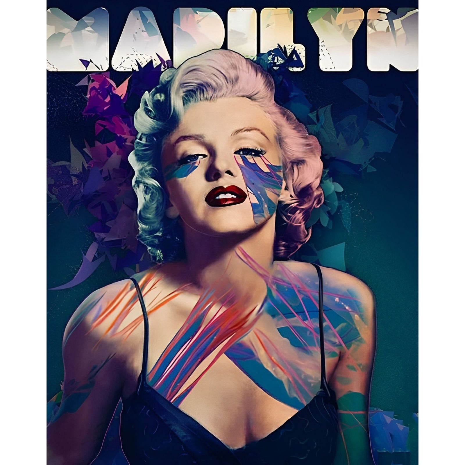 Marilyn Monroe Pop Art | Diamond Painting Design - Full Drill Diamond Art with 5d Square or Round Diamonds - AB Drills Available