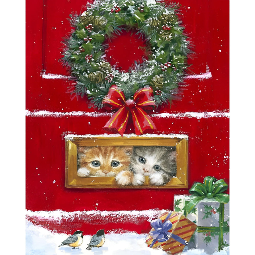 Christmas Kitties | Diamond Painting