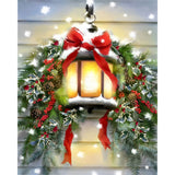 Christmas Light | Diamond Painting Design - Full Drill Diamond Art with 5d Square or Round Diamonds - AB Drills Available