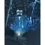 NYC Upside Down | Diamond Painting Design - Full Drill Diamond Art with 5d Square or Round Diamonds - AB Drills Available