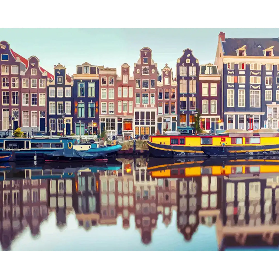 Amsterdam Canal | Diamond Painting