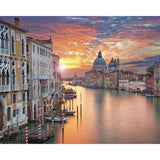 Waterborne Venice | Diamond Painting Design - Full Drill Diamond Art with 5d Square or Round Diamonds - AB Drills Available
