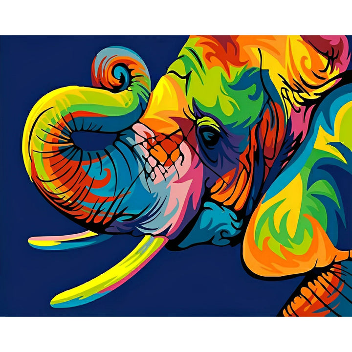 Abstract Elephant | Diamond Painting