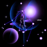 Libra Star Sign | Diamond Painting Design - Full Drill Diamond Art with 5d Square or Round Diamonds - AB Drills Available