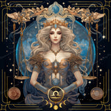 Libra | Diamond Painting Design - Full Drill Diamond Art with 5d Square or Round Diamonds - AB Drills Available