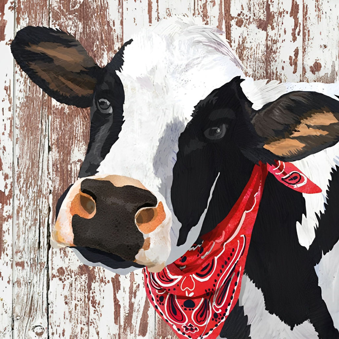 Cowboy Cow | Diamond Painting