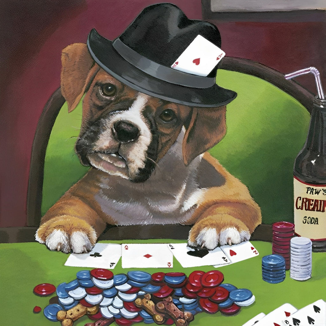 Dog Poker | Diamond Painting