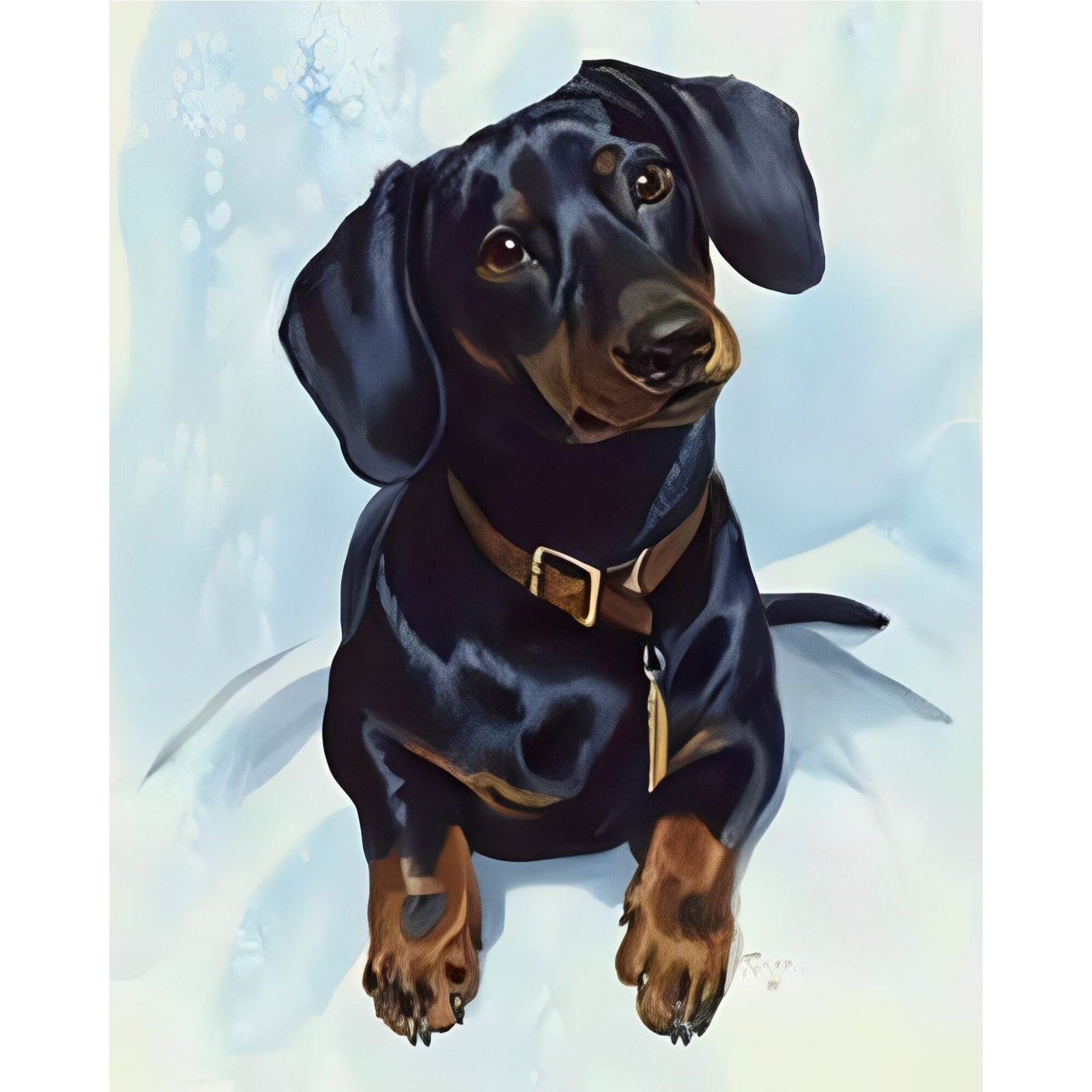 Curious Hotdog | Diamond Painting Design - Full Drill Diamond Art with 5d Square or Round Diamonds - AB Drills Available