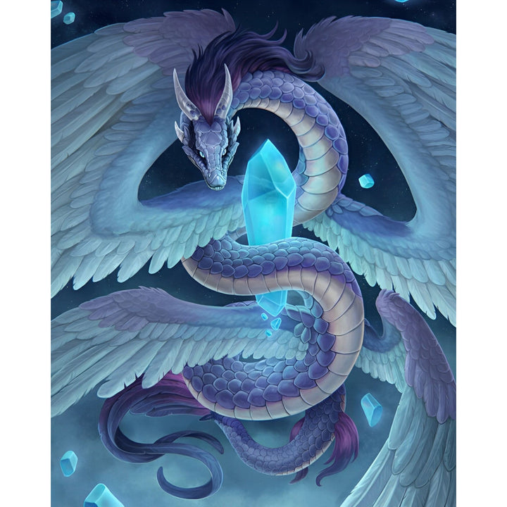 Cute Amphiptere Dragon | Diamond Painting