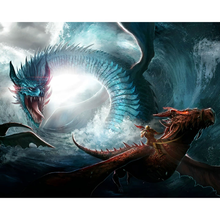 Flood Dragon | Diamond Painting