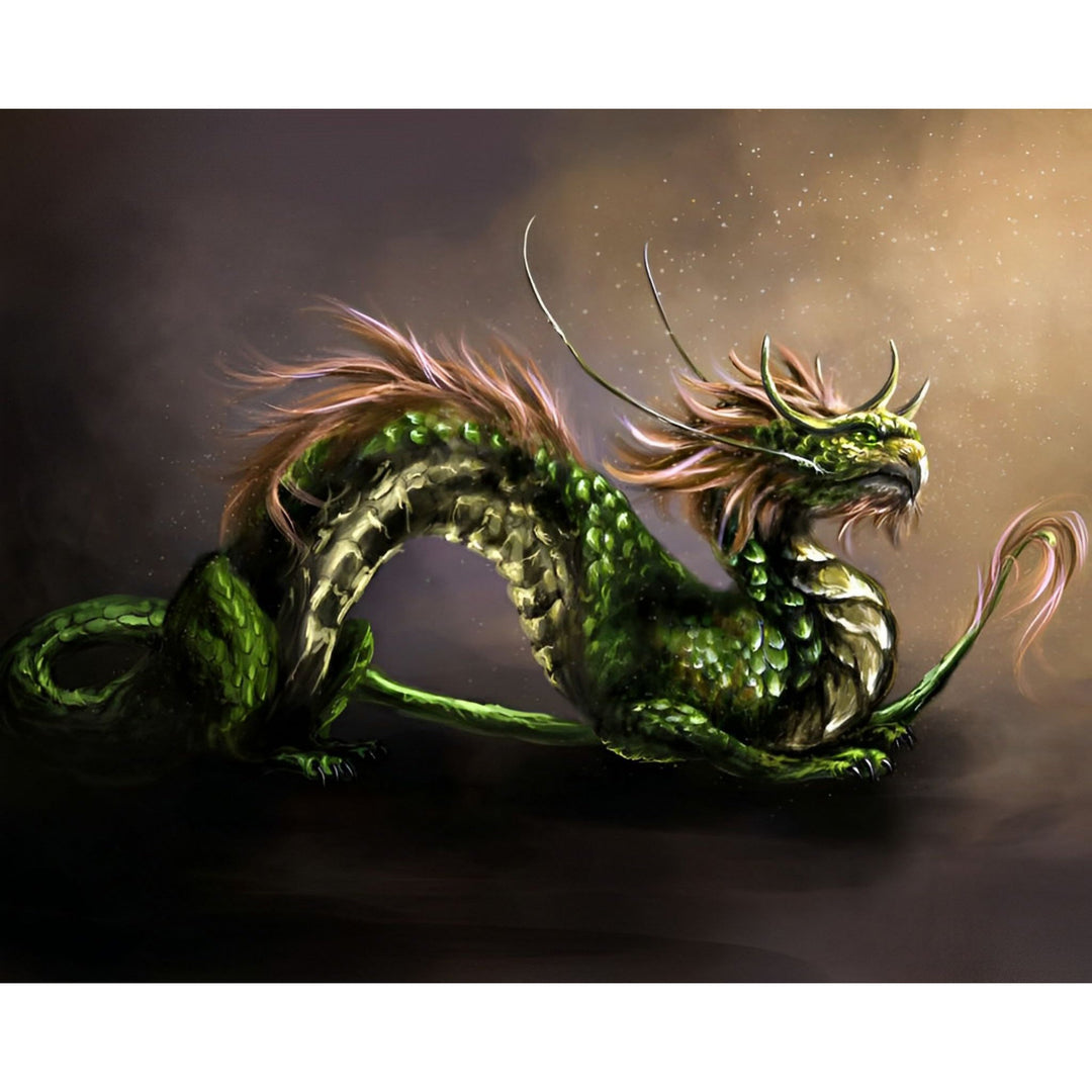 Hairy Dragon | Diamond Painting