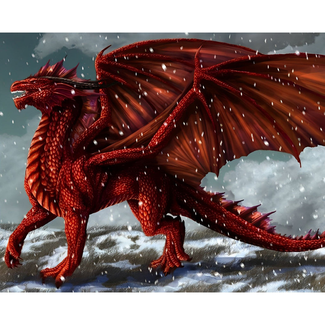 Red Dragon | Diamond Painting